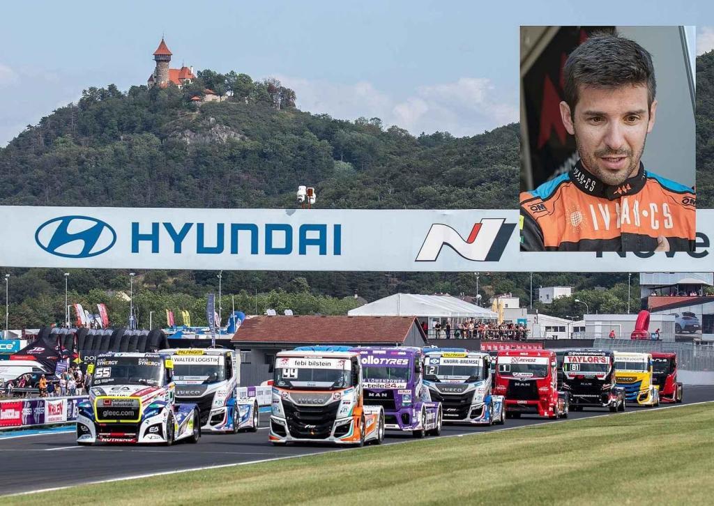 O víkendu se uskuteční jeden z vrcholů motoristické sezony na Autodromu Most. Pojedou se zde závody Czech Truck Prix a evropské série NASCAR. Ambasadorem podniku je vítěz letošní Dakar Rally Martin Macík. Foto: Se svolením Autodromu Most