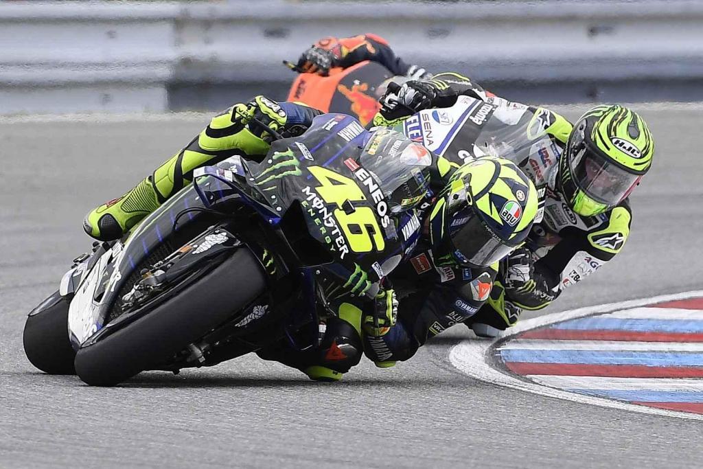 Brno 04.08.2019 - Moto GP 2019 - Valentino Rossi a Cal Crutchlow