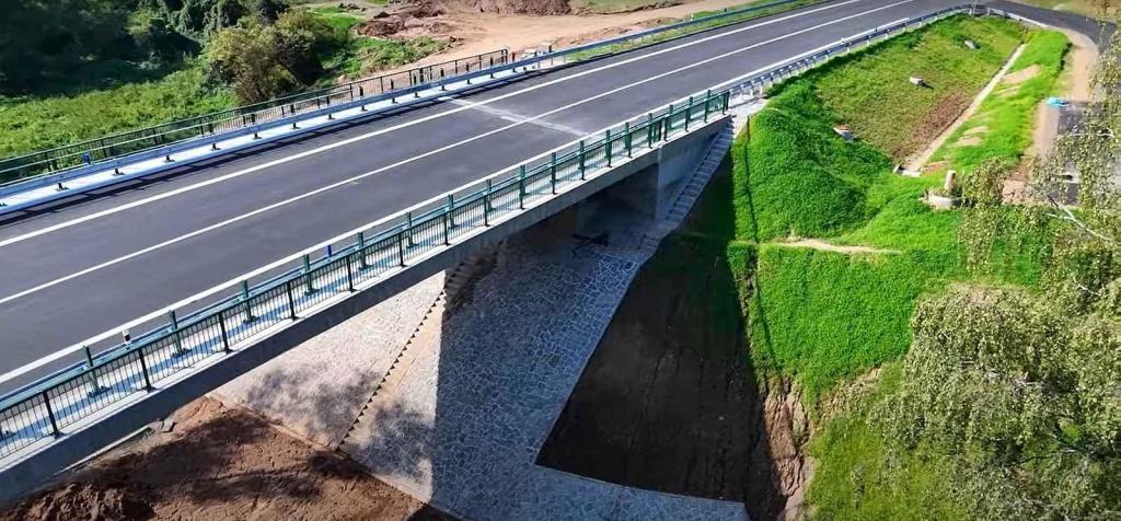 Obchvat Jaroměře z ptačí perspektivy