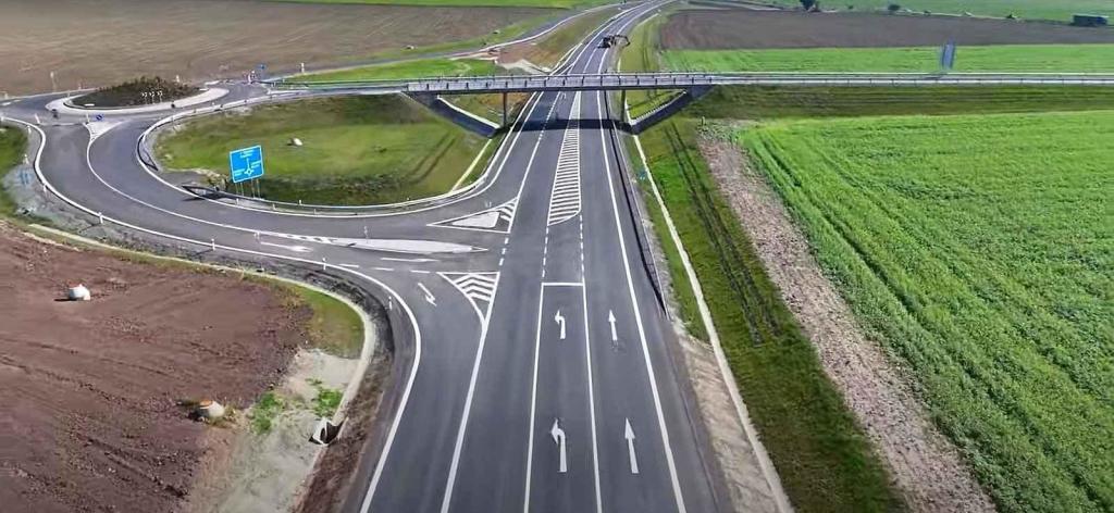 Obchvat Jaroměře z ptačí perspektivy