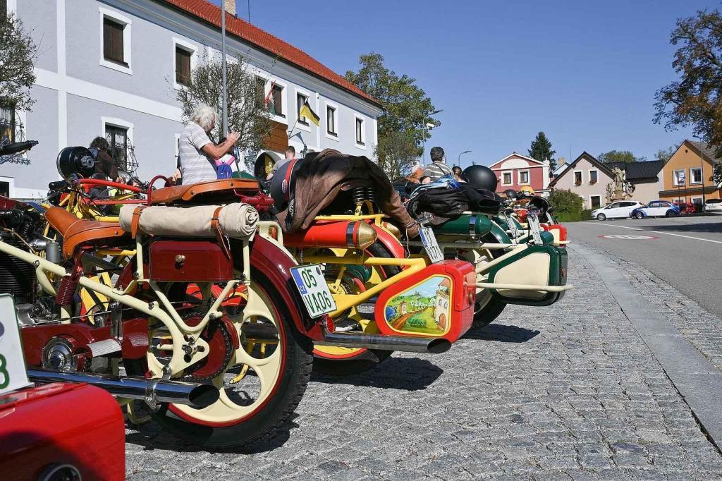 Motocykly Čechie se sjely v Pyšelích.