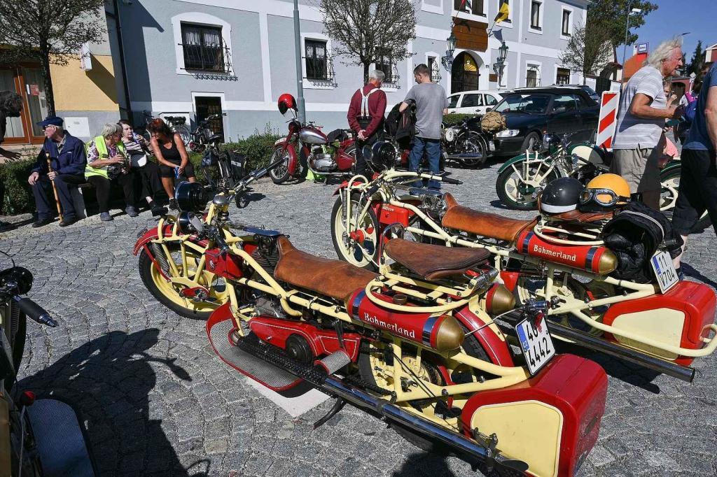 Motocykly Čechie se sjely v Pyšelích.