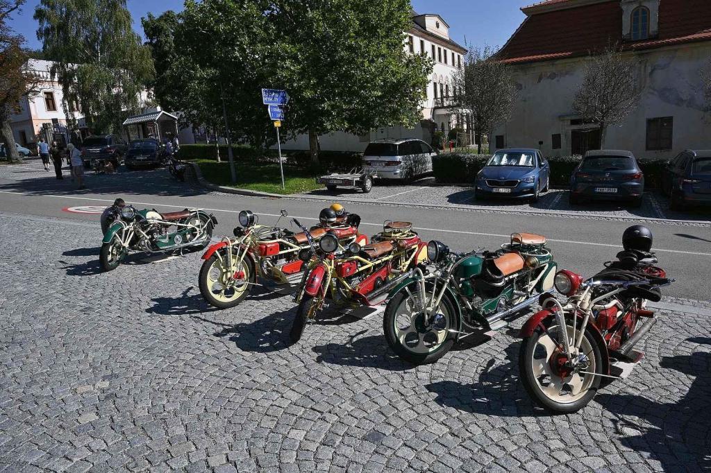 Motocykly Čechie se sjely v Pyšelích.
