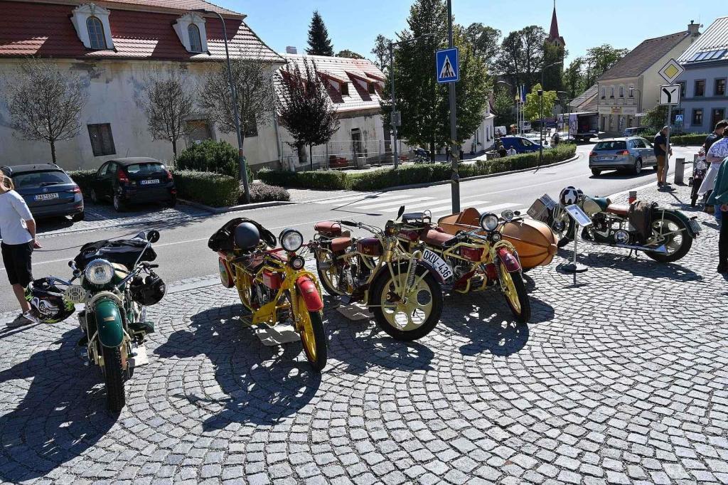 Motocykly Čechie se sjely v Pyšelích.
