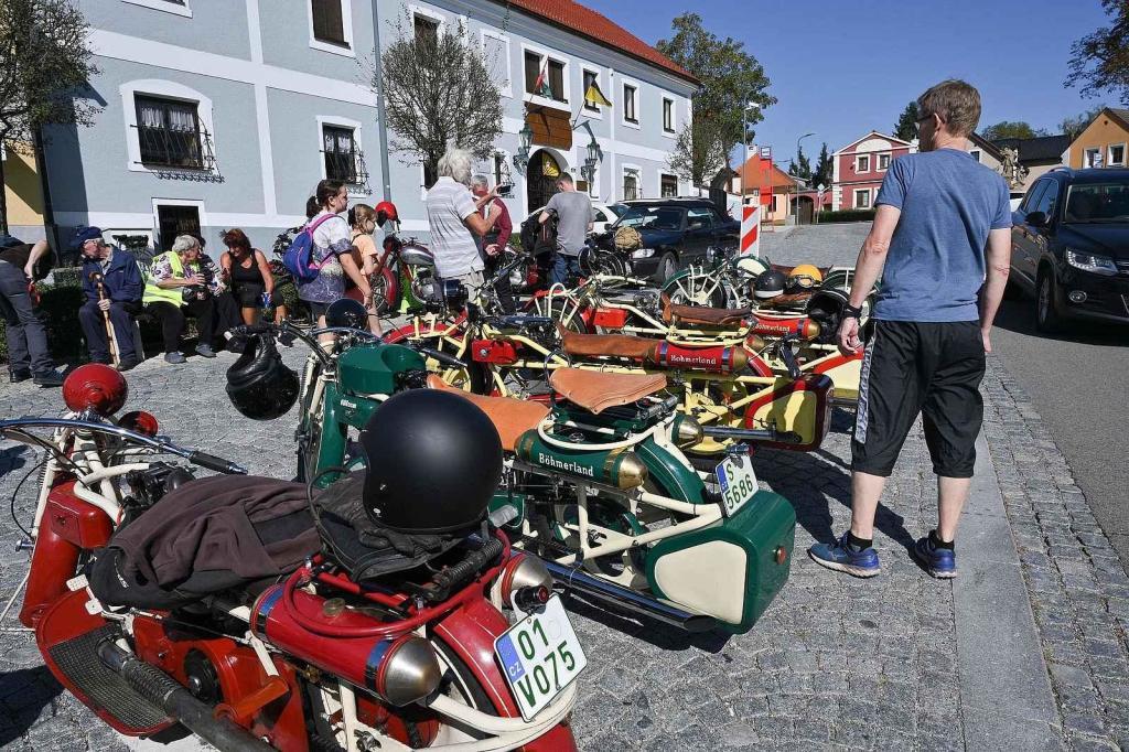 Motocykly Čechie se sjely v Pyšelích.
