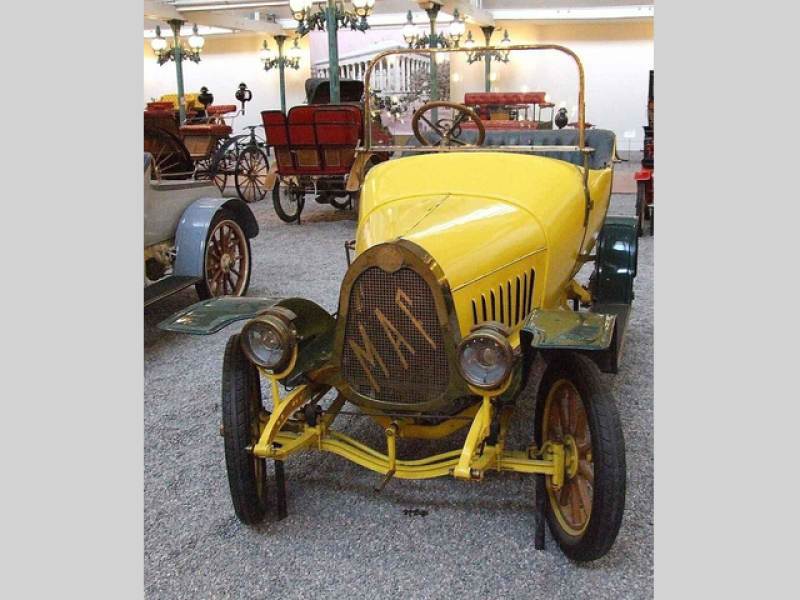 Automobil M.A.F. Torpedo F5, který zkonstruoval Hugo Ruppe. Foto: Wikimedia Commons, Claus Ableiter, CC BY-SA 4.0