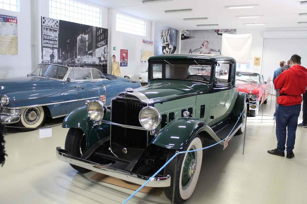 Expozice amerických veteránů v Lužné u Rakovníka.