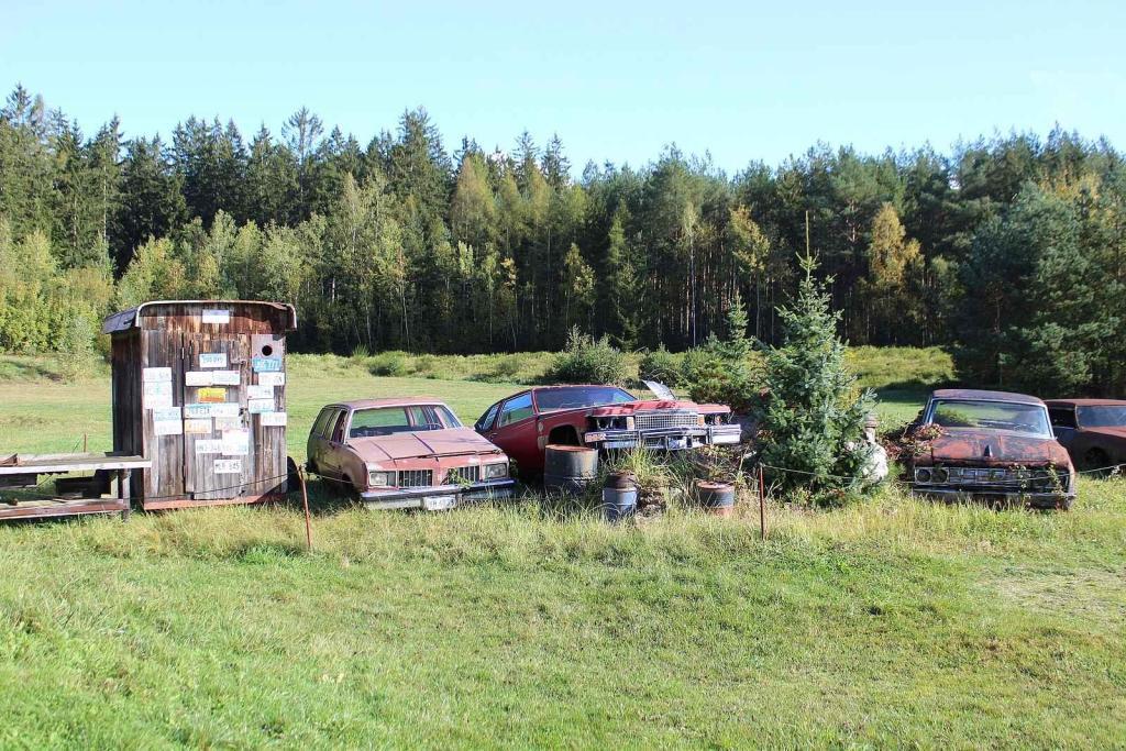 Nechybí ani typický americký vrakáč.