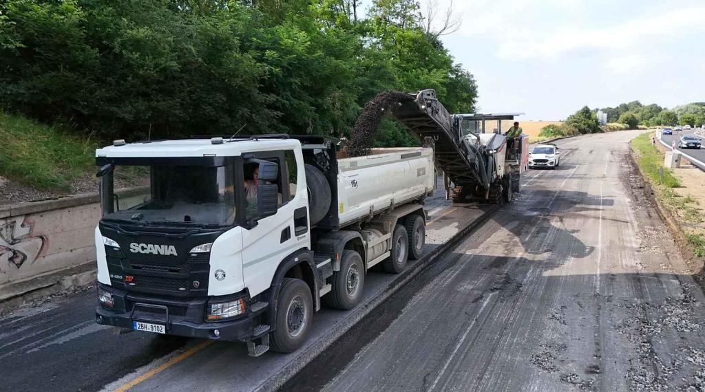 Připomeňte si, jak vypadaly práce na D46 na Vyškovsku v uplynulých měsících.