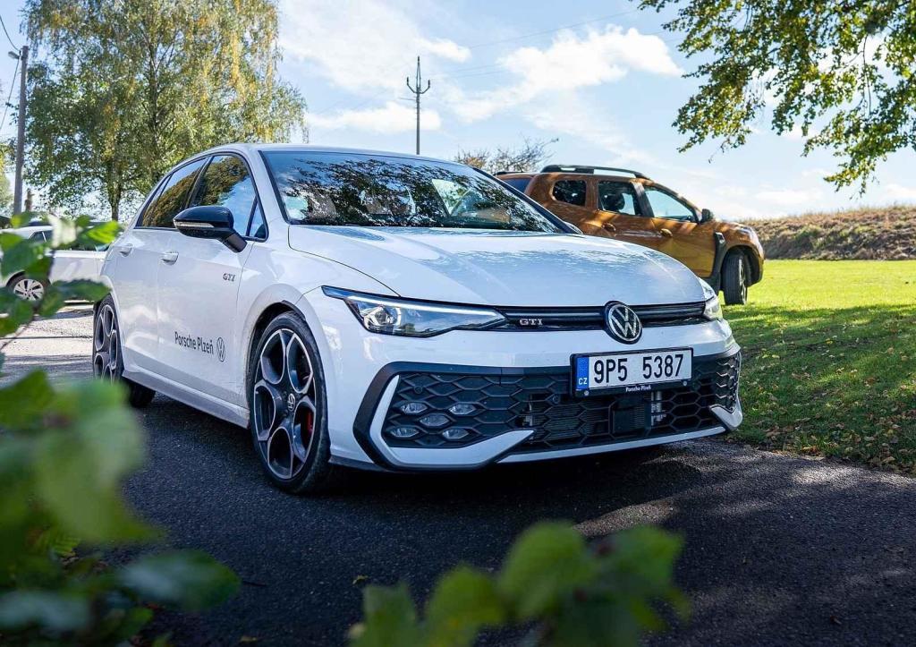 Toto je běžné provedení Golfu GTI