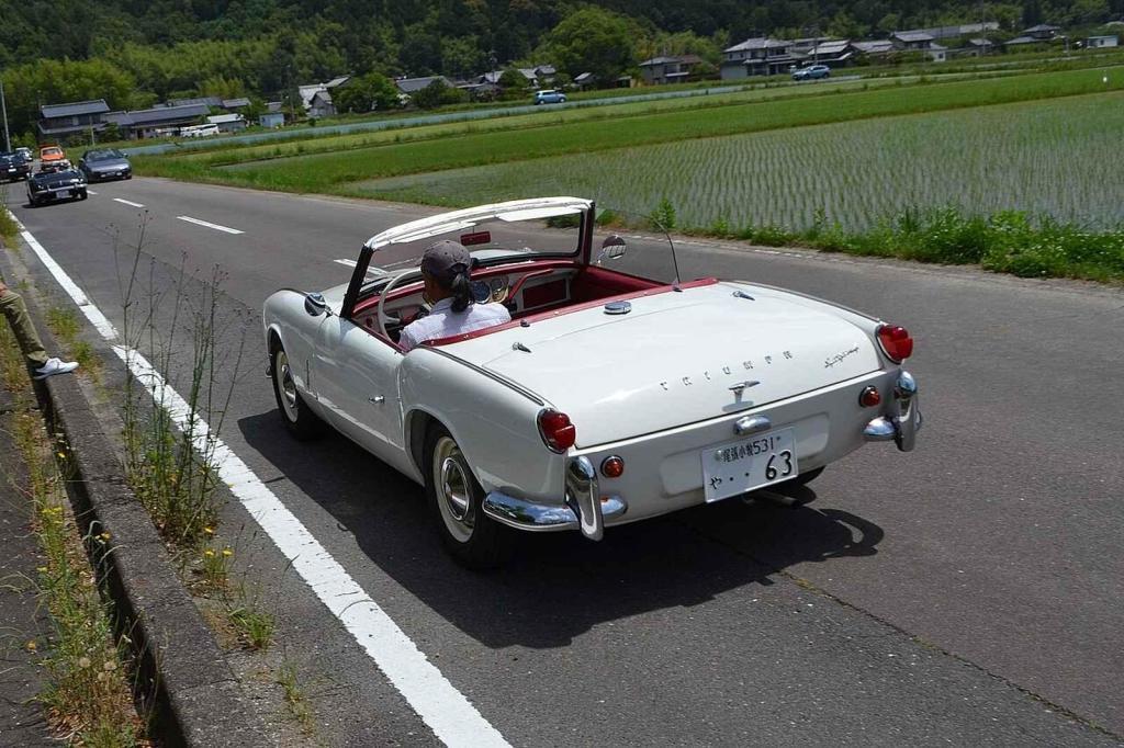 Vůz Triumph Spitfire.