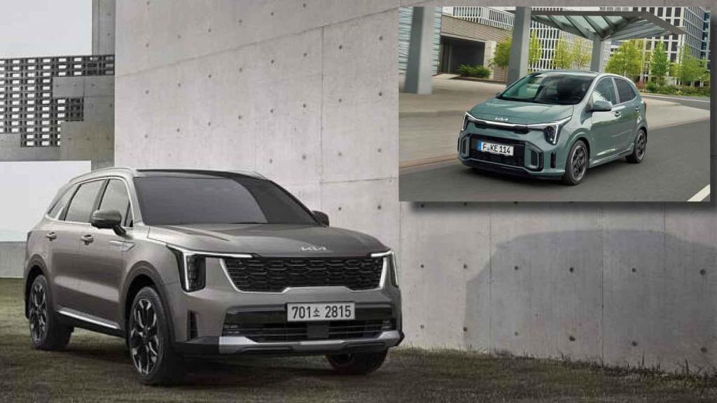 Obří a pohodlná, nebo malá a šikovná? Sorento a Pivanto představují opačné póly modelové řady Kia.