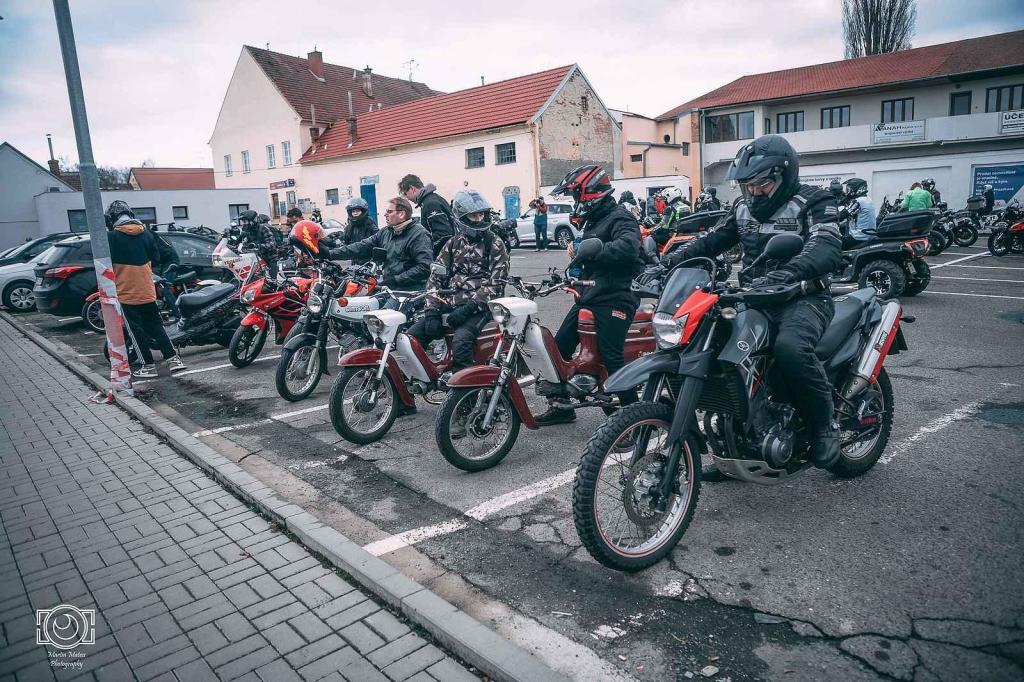 Vánočka 2024. Podívejte se, jak vypadal tradiční sraz motorkářů ve Slavkově.