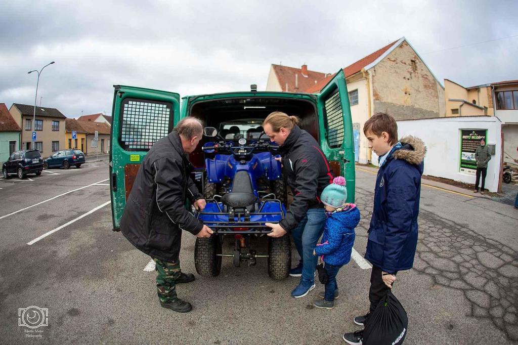 Vánočka 2024. Podívejte se, jak vypadal tradiční sraz motorkářů ve Slavkově.
