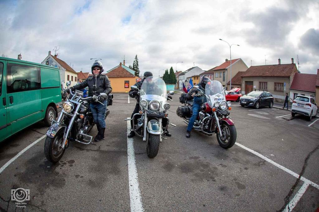 Vánočka 2024. Podívejte se, jak vypadal tradiční sraz motorkářů ve Slavkově.