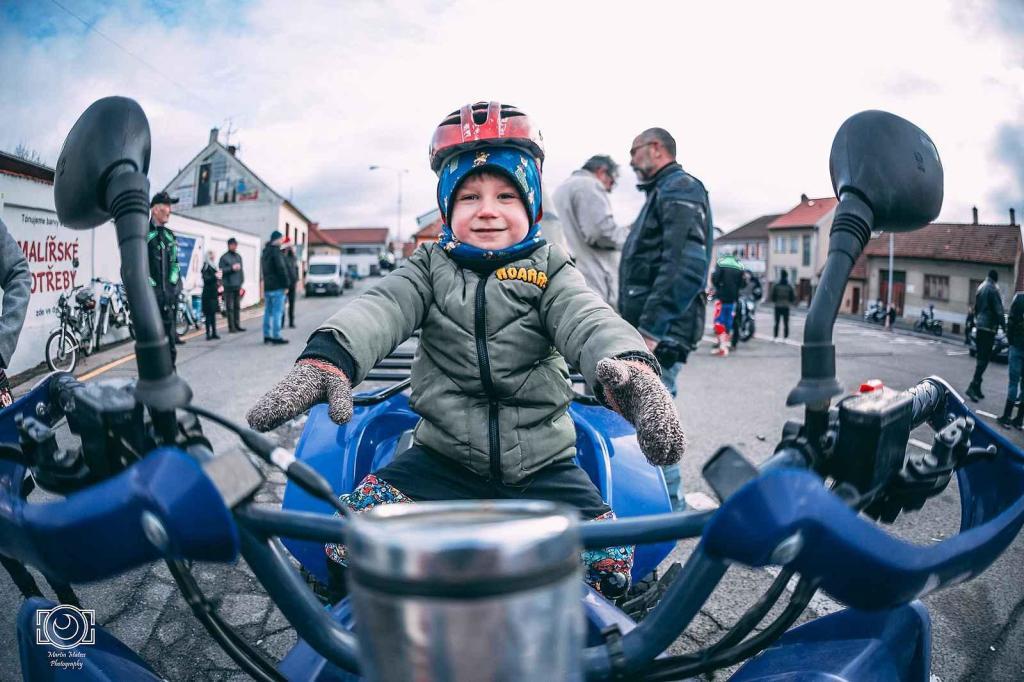Vánočka 2024. Podívejte se, jak vypadal tradiční sraz motorkářů ve Slavkově.