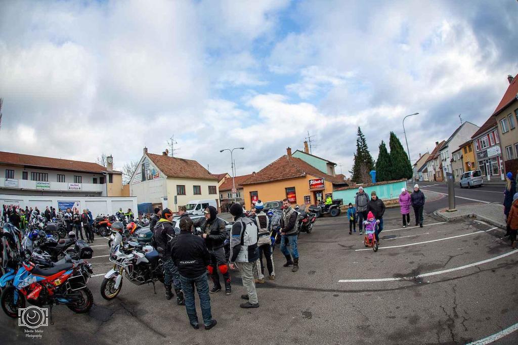 Vánočka 2024. Podívejte se, jak vypadal tradiční sraz motorkářů ve Slavkově.
