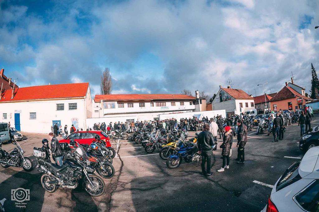 Vánočka 2024. Podívejte se, jak vypadal tradiční sraz motorkářů ve Slavkově.