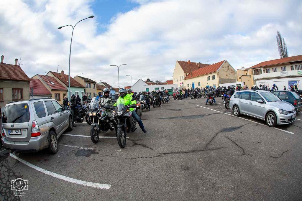 Vánočka 2024. Podívejte se, jak vypadal tradiční sraz motorkářů ve Slavkově.