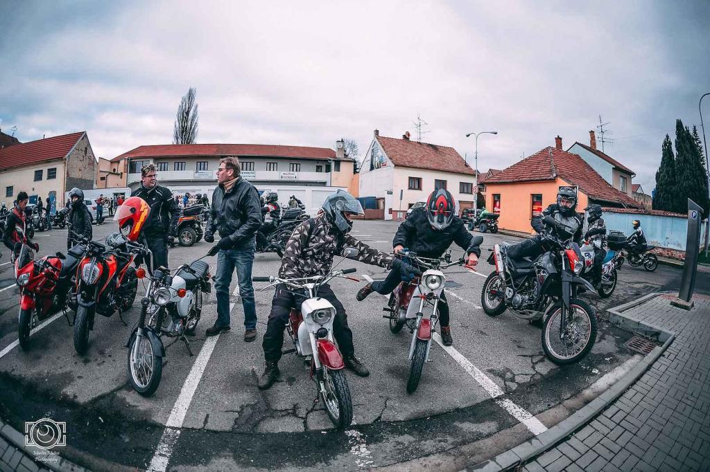 Vánočka 2024. Podívejte se, jak vypadal tradiční sraz motorkářů ve Slavkově.