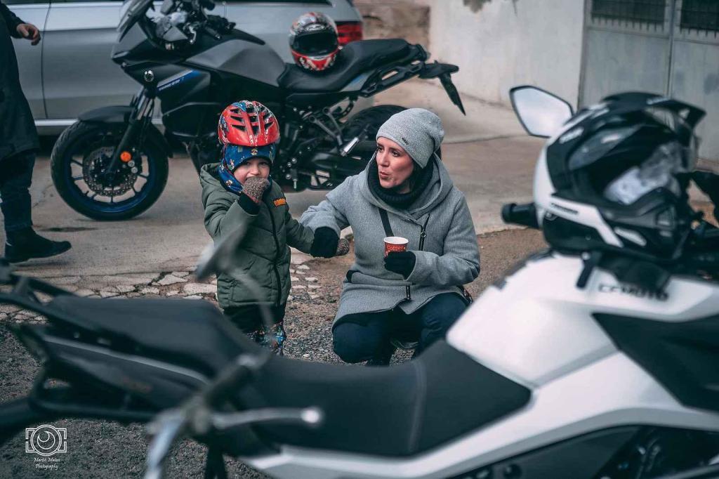 Vánočka 2024. Podívejte se, jak vypadal tradiční sraz motorkářů ve Slavkově.