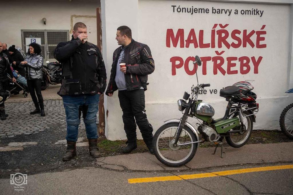 Vánočka 2024. Podívejte se, jak vypadal tradiční sraz motorkářů ve Slavkově.