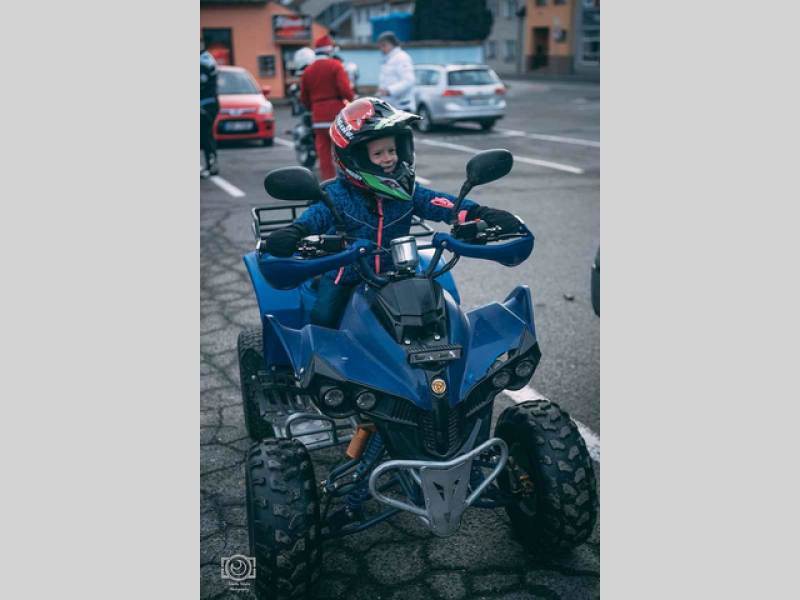 Vánočka 2024. Podívejte se, jak vypadal tradiční sraz motorkářů ve Slavkově.