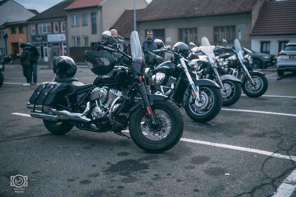 Vánočka 2024. Podívejte se, jak vypadal tradiční sraz motorkářů ve Slavkově.