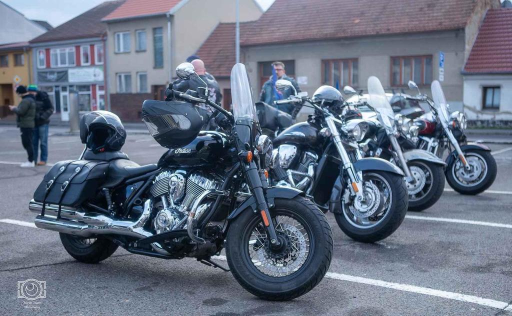Vánočka 2024. Podívejte se, jak vypadal tradiční sraz motorkářů ve Slavkově.