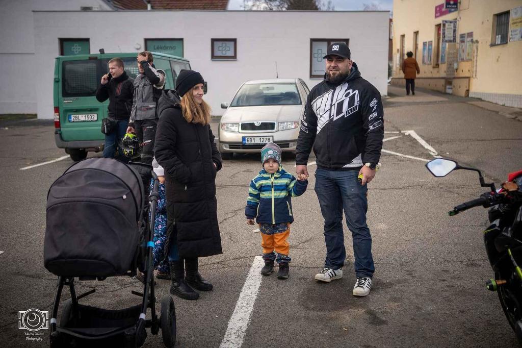 Vánočka 2024. Podívejte se, jak vypadal tradiční sraz motorkářů ve Slavkově.