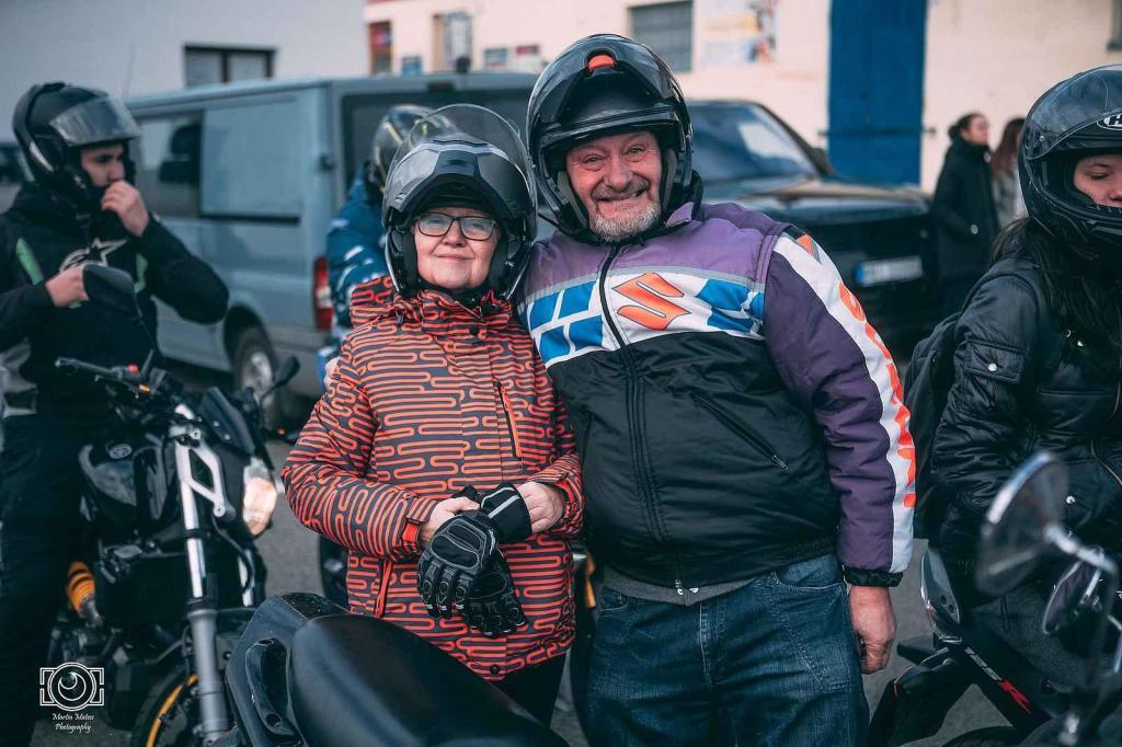 Vánočka 2024. Podívejte se, jak vypadal tradiční sraz motorkářů ve Slavkově.