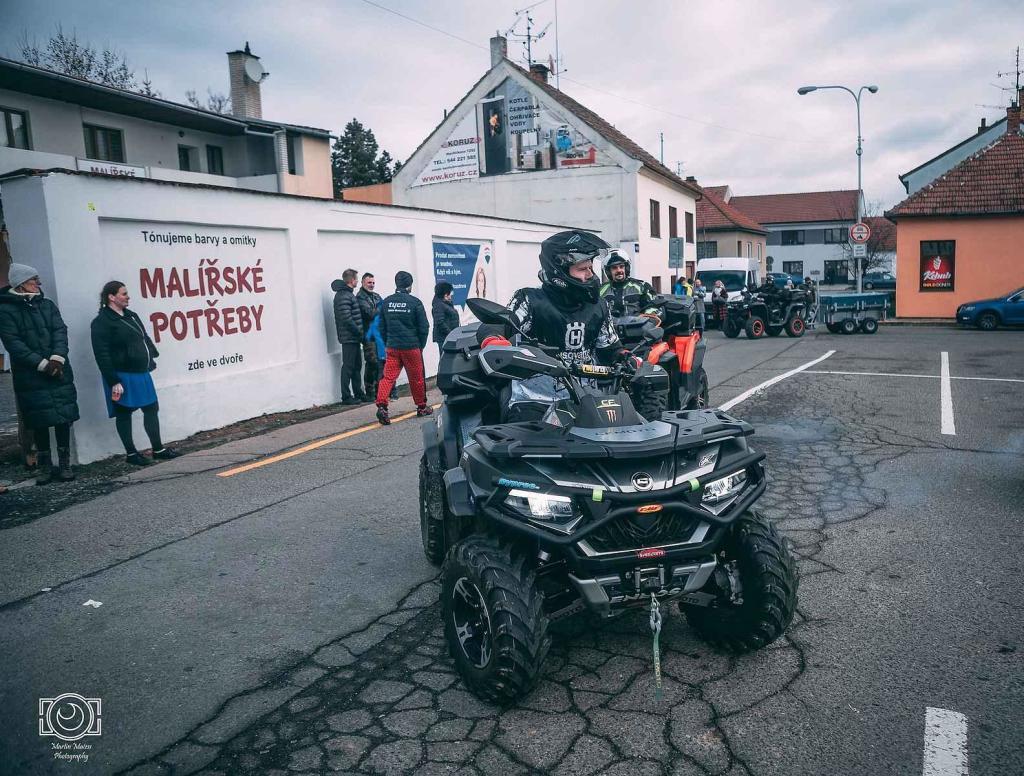 Vánočka 2024. Podívejte se, jak vypadal tradiční sraz motorkářů ve Slavkově.