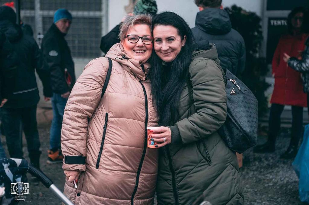 Vánočka 2024. Podívejte se, jak vypadal tradiční sraz motorkářů ve Slavkově.