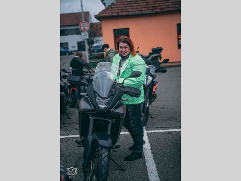 Vánočka 2024. Podívejte se, jak vypadal tradiční sraz motorkářů ve Slavkově.