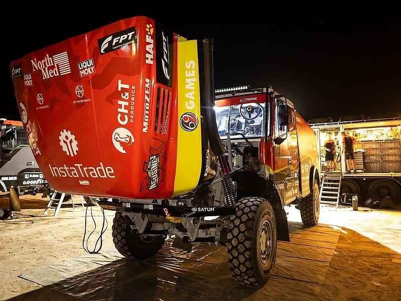 Aleš Loprais se letos představí s kamionem Iveco.
