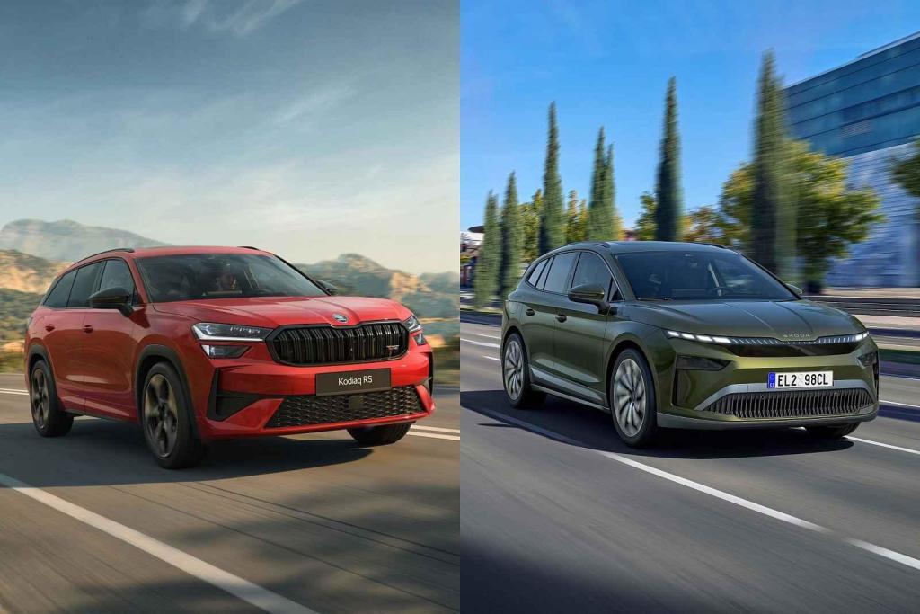 Škoda Kodiaq a Enyaq
