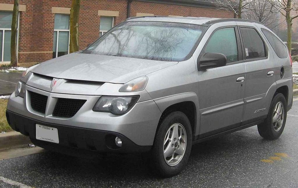 Pontiac Aztek je řazen mezi nejošklivější auta světa.