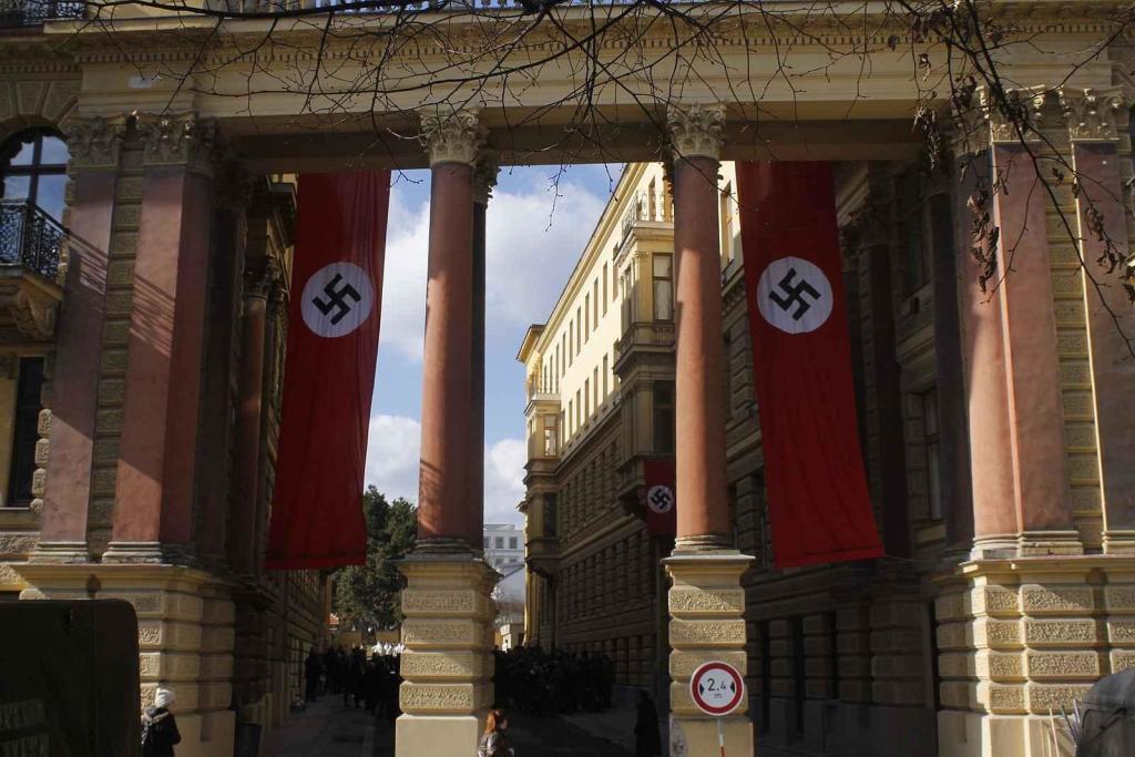 Na ulici třída Kapitána Jaroše v Brně se natáčel film Gerta Schnirch.