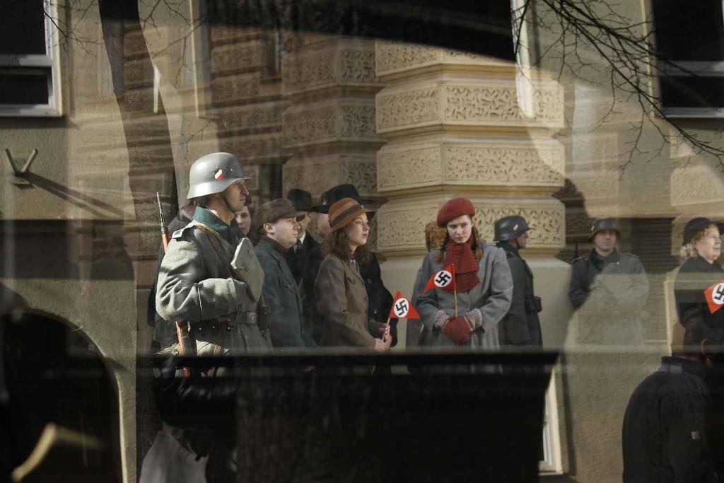 Na ulici třída Kapitána Jaroše v Brně se natáčel film Gerta Schnirch.