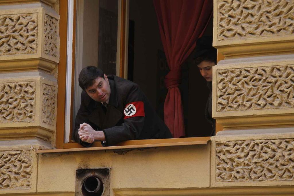 Na ulici třída Kapitána Jaroše v Brně se natáčel film Gerta Schnirch.