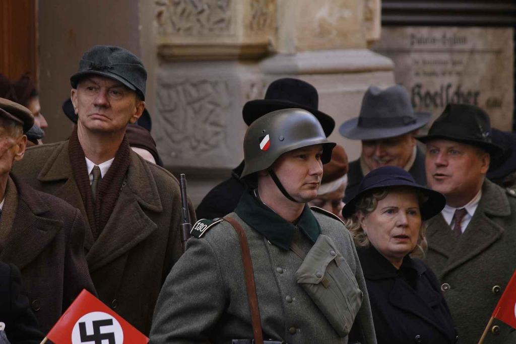 Na ulici třída Kapitána Jaroše v Brně se natáčel film Gerta Schnirch.