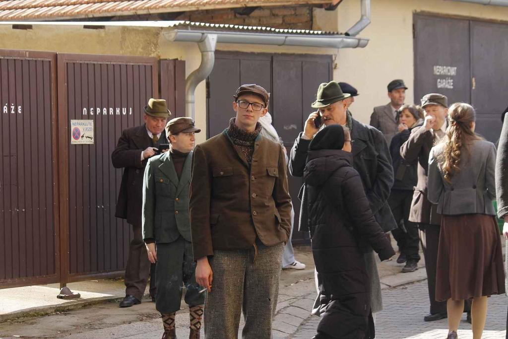 Na ulici třída Kapitána Jaroše v Brně se natáčel film Gerta Schnirch.