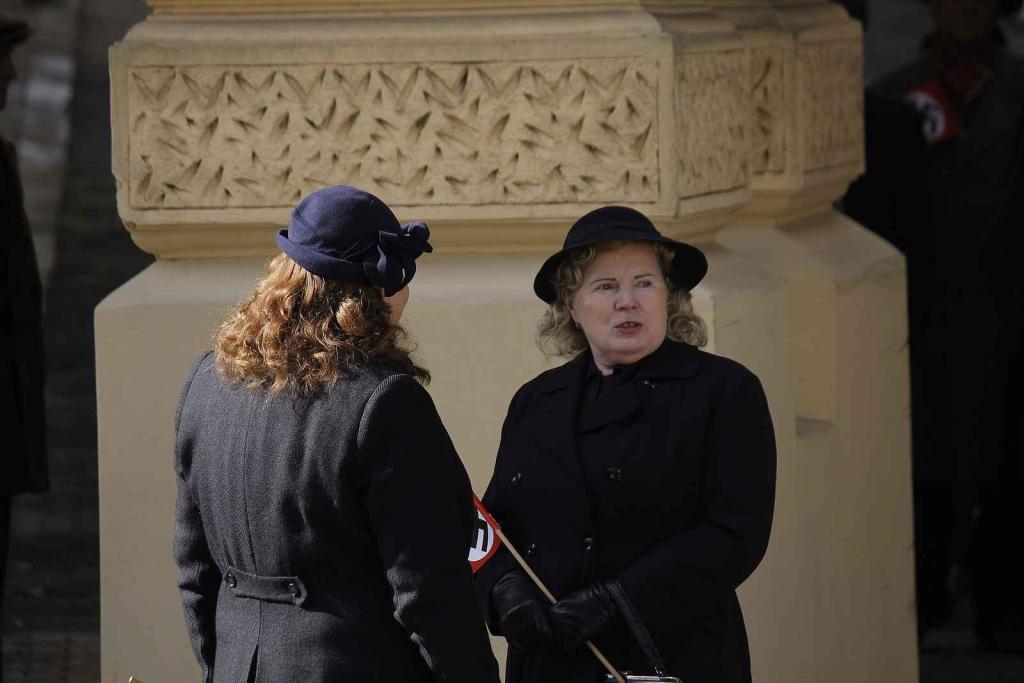 Na ulici třída Kapitána Jaroše v Brně se natáčel film Gerta Schnirch.