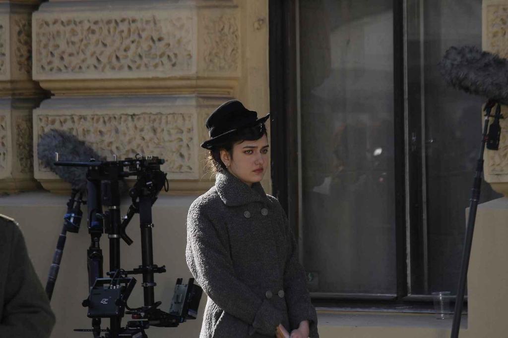 Na ulici třída Kapitána Jaroše v Brně se natáčel film Gerta Schnirch.
