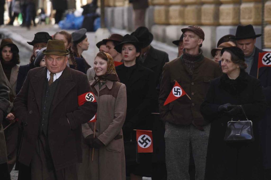 Na ulici třída Kapitána Jaroše v Brně se natáčel film Gerta Schnirch.