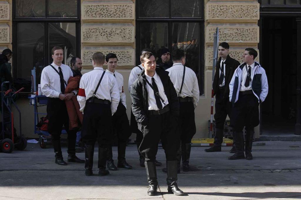 Na ulici třída Kapitána Jaroše v Brně se natáčel film Gerta Schnirch.