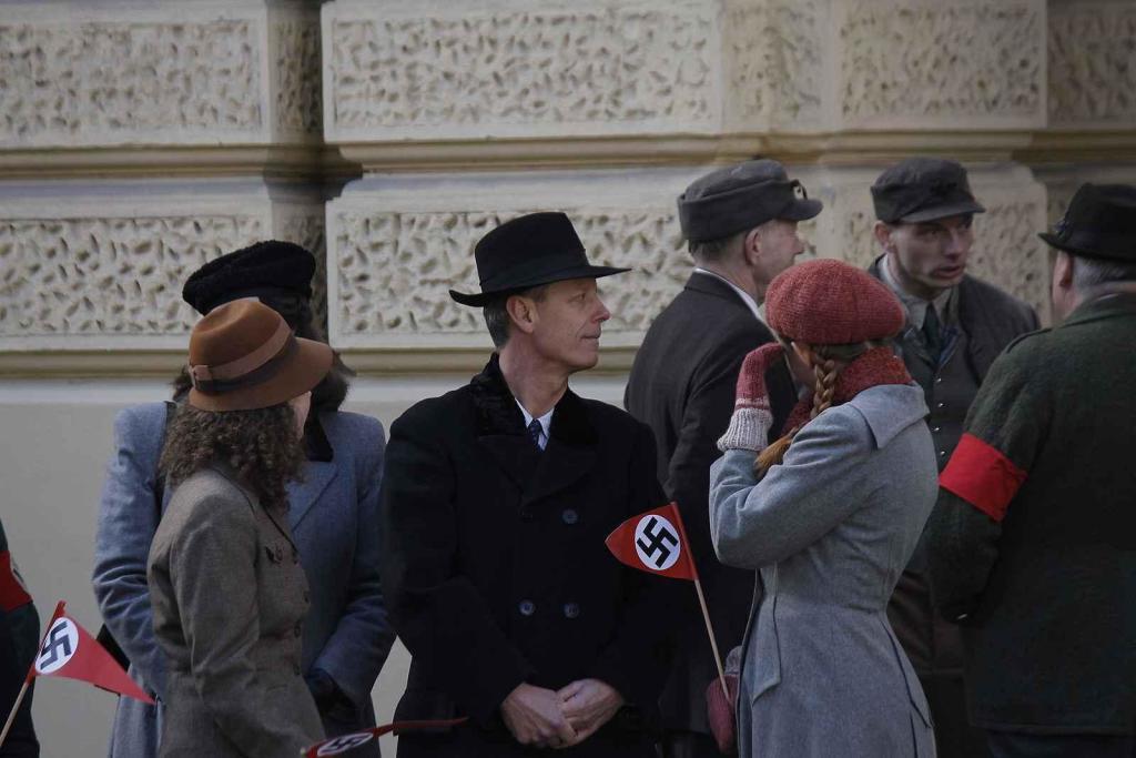 Na ulici třída Kapitána Jaroše v Brně se natáčel film Gerta Schnirch.