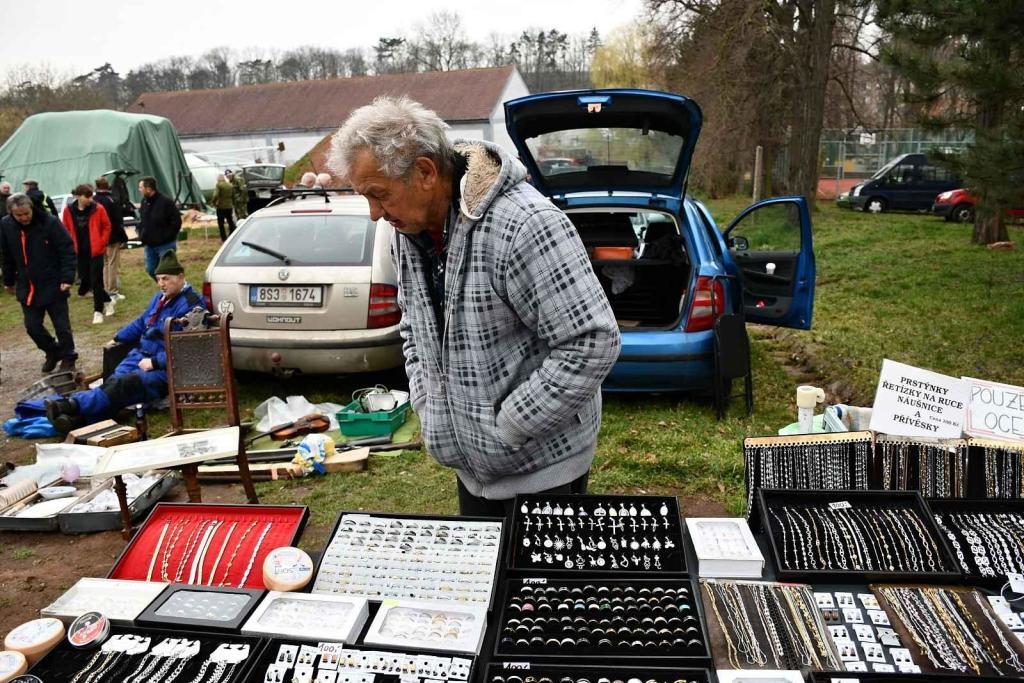 Auto-moto burza se v Hobšovicích konala v sobotu 29. března.