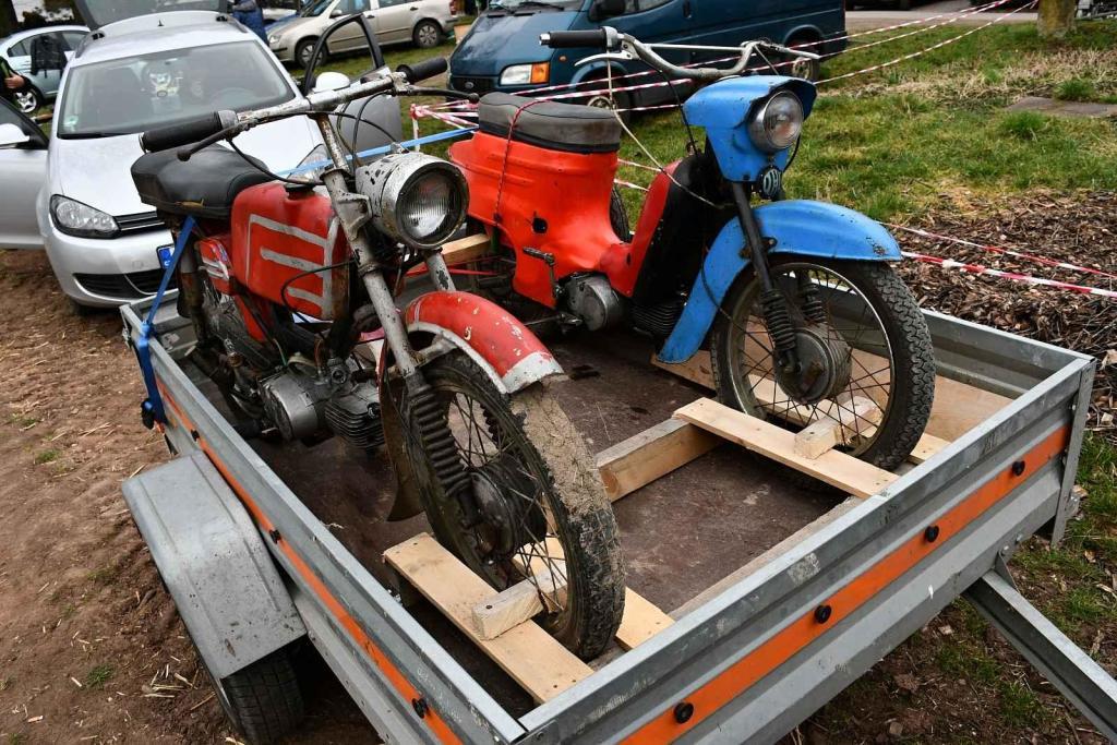 Auto-moto burza se v Hobšovicích konala v sobotu 29. března.