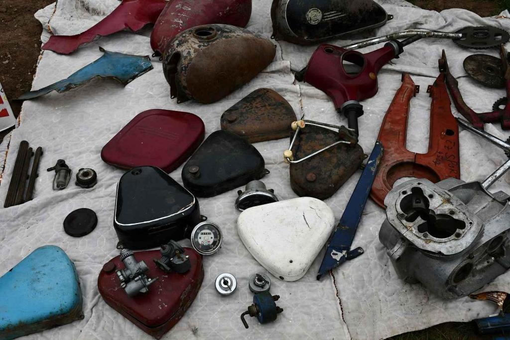 Auto-moto burza se v Hobšovicích konala v sobotu 29. března.